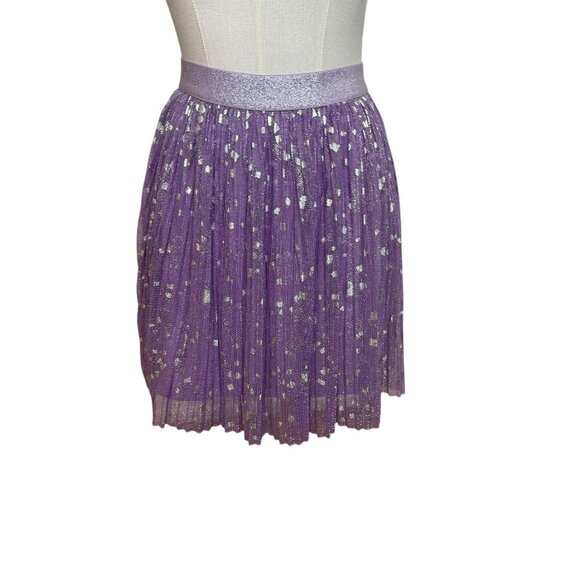 J. Crew Other - Crewcuts by J.Crew Girls Shimmer Tulle Skirt Size 2T Purple Silver Glitter NWT